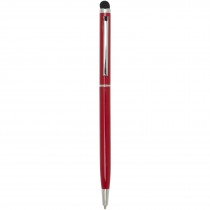 Ore aluminium balpen met stylus (blauwe inkt)