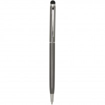 Ore aluminium balpen met stylus (blauwe inkt)