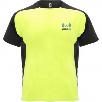 Bugatti unisex sportshirt met korte mouwen